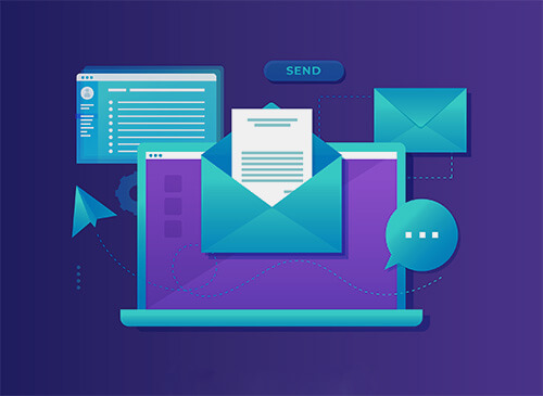 email marketing for leads graphic